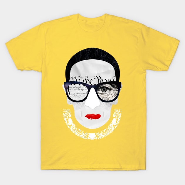 Ruth Bader Ginsburg T-Shirt by unicornrebellion1981